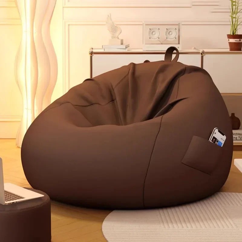 Recliner yatak odası fasulye torbası kanepeler oturma odası kamp okuma tek fasulye torbası kanepeler taşınabilir zemin Muebles Para Hogar mobilya