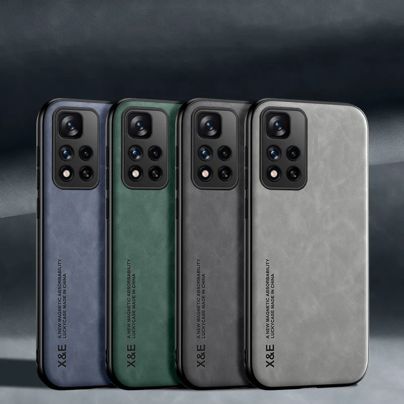Redmi not 11 12 Pro artı 5G kılıf manyetik telefon kılıfı için Redmi not 12 11 10 9 8 Pro durumda Xiaomi Redmi için not 11S 10S 9S durumda