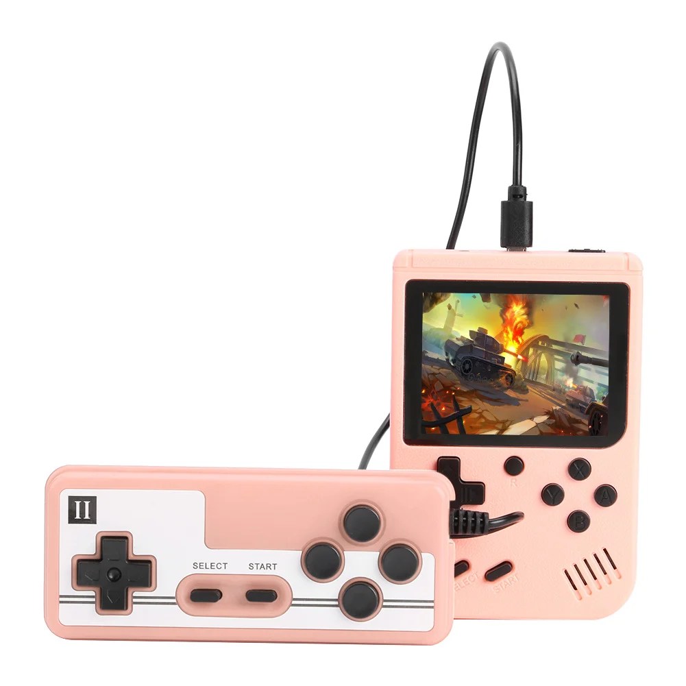 Retro Video oyunu konsol dahili 500 klasik oyunlar 3.0 inç LCD ekran 8-Bit oyun oyuncu taşınabilir Mini Handhled konsolları