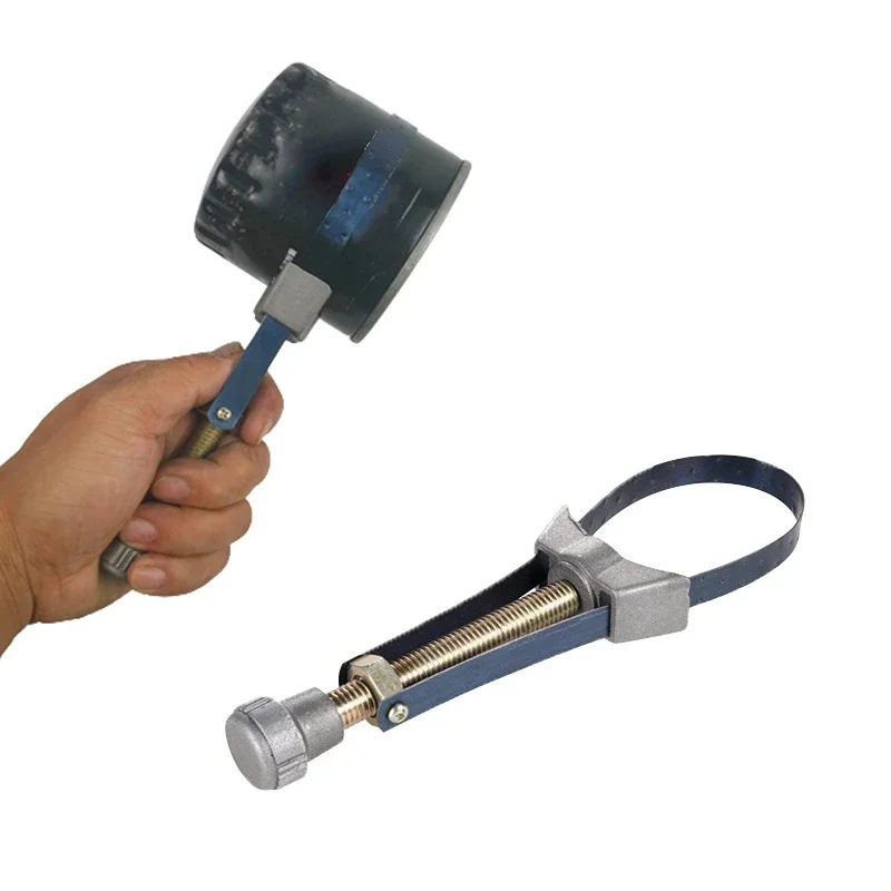 Sökülebilir kanca anahtarı oto yağ filtresi kaldırma aracı kap anahtarı kayış anahtarı çapı 60mm için 120mm ayarlanabilir el aracı