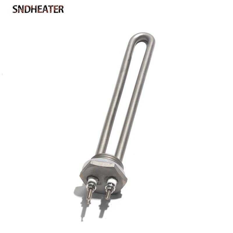 SNDHEATER güneş su daldırma ısıtıcı DN25/1 "32mm BSP alçak gerilim 12V/24V/36V/48V ısıtma tüpü 200mm tam 304 paslanmaz çelik
