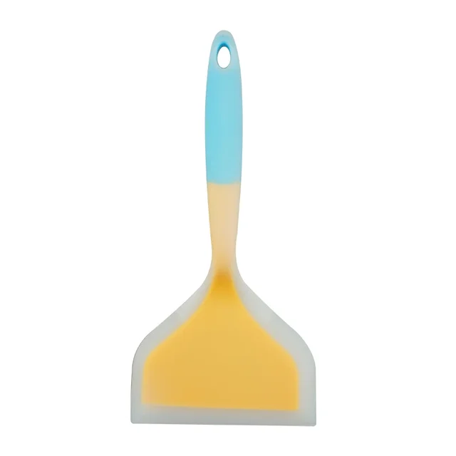 Silikon Spatula mutfak pişirme kapları sığır eti yumurta mutfak kazıyıcı geniş Pizza kürek yapışmaz Spatula pişirme araçları