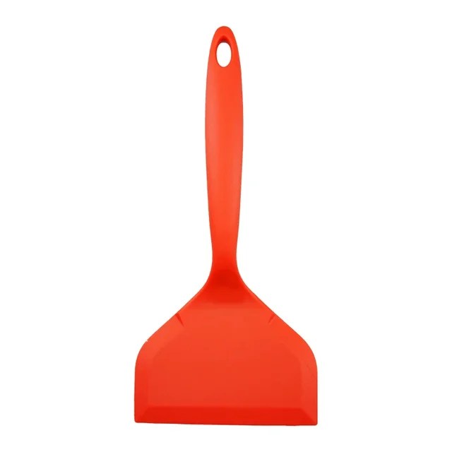 Silikon Spatula mutfak pişirme kapları sığır eti yumurta mutfak kazıyıcı geniş Pizza kürek yapışmaz Spatula pişirme araçları - Görsel 12