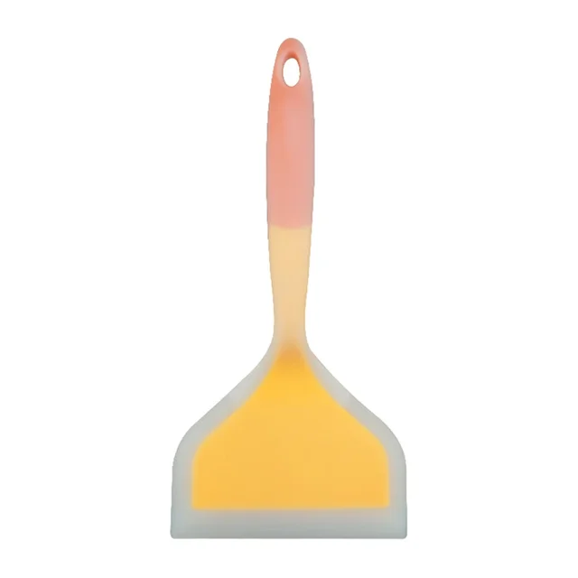 Silikon Spatula mutfak pişirme kapları sığır eti yumurta mutfak kazıyıcı geniş Pizza kürek yapışmaz Spatula pişirme araçları