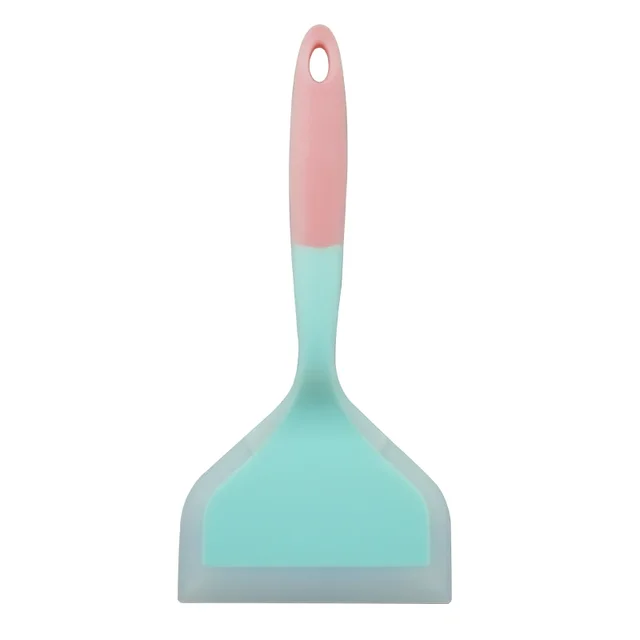 Silikon Spatula mutfak pişirme kapları sığır eti yumurta mutfak kazıyıcı geniş Pizza kürek yapışmaz Spatula pişirme araçları