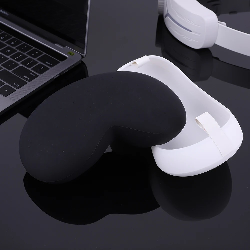 Silikon ekran koruyucu kapak darbeye koruyucu kılıf toz geçirmez yumuşak kol cilt kapak Apple vizyon Pro VR aksesuarları
