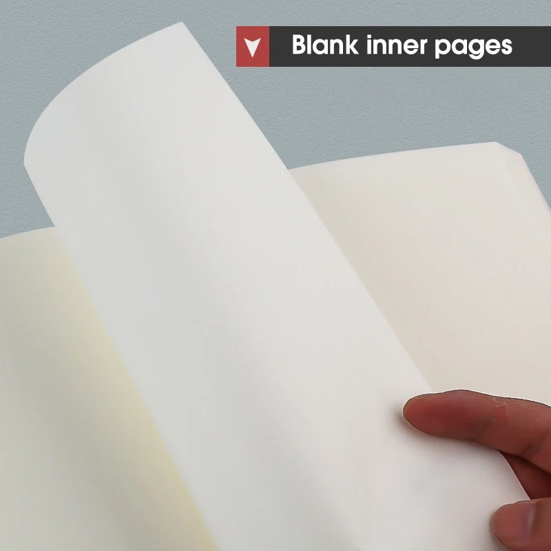 Siyah kapak A5/B5 dizüstü bilgisayar, 128 sayfa/256 sayfa/kitap, boş, yatay çizgi ve ızgara sayfaları ofis çalışma notları malzemeleri CS-078 - Görsel 3