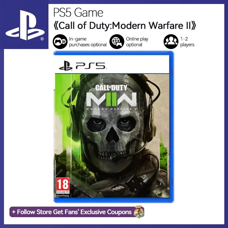 Sony PlayStation 5 Call of Duty: Modern Warfare 2 PS 5 oyun fırsatları Platform PlayStation5 PS5 için görev Modern Warfare II çağrısı