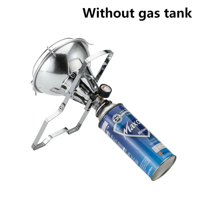 T21 elektronik ateşleme ısıtıcı açık kamp gaz ısıtıcı küçük güneş taşınabilir ısıtma sobası gaz tankı olmadan kamp balıkçılık için