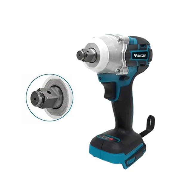 TW285 fırçasız darbe anahtarı 520N.M yüksek tork 1/2 ve 1/4 inç elektrikli alet pil paketi 3 tip kafaları Makita 18V pil için uygun - Görsel 8
