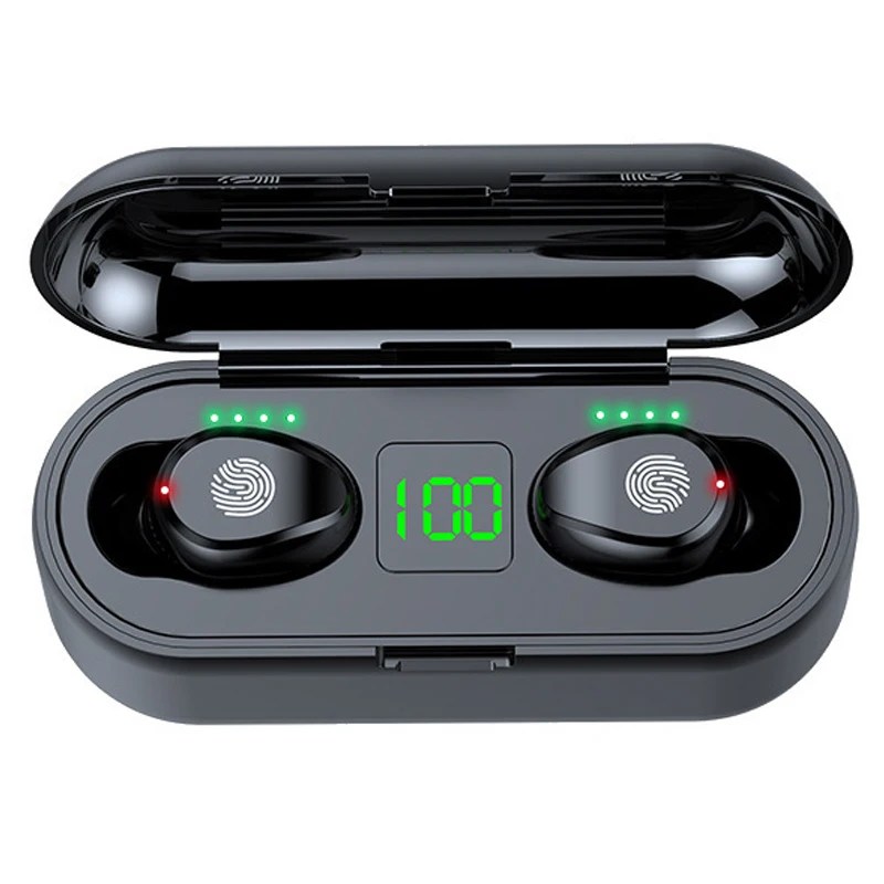 TWS 5.1 kablosuz kulaklık kulaklık kulaklık spor kulakiçi kulaklık ile Bluetooth telefon Xiaomi Samsung Huawei Iphone OPPO için