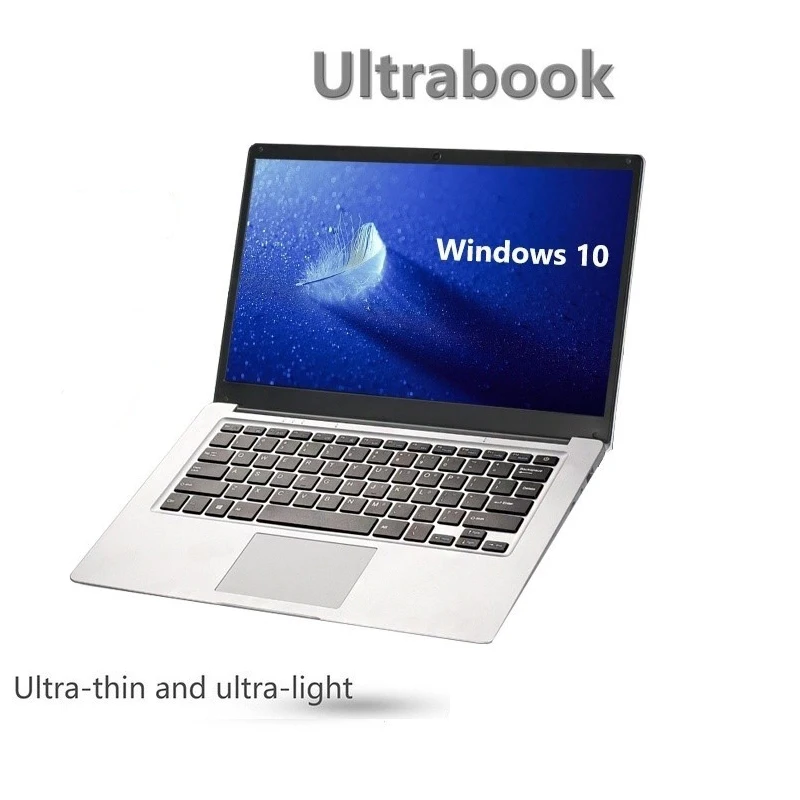 Windows 10 dizüstü 14.1 inç taşınabilir ofis netbook 6G RAM hızlı operasyon