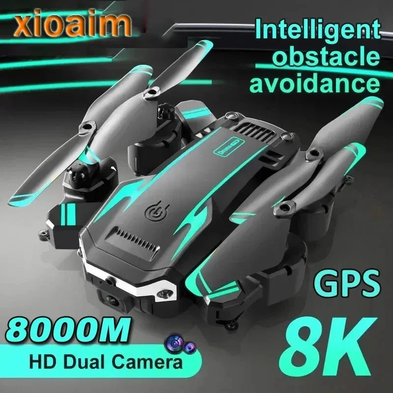 Xiaomi G6Pro Drone için 8K 5G GPS profesyonel HD hava fotoğrafçılığı çift kamera yönlü engel kaçınma Quadrotor