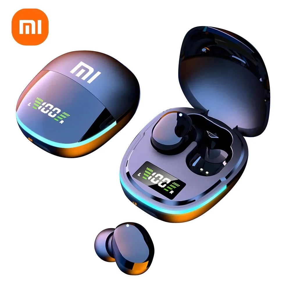 Xiaomi TWS G9S Bluetooth kulaklık kablosuz spor kulaklıklar dokunmatik kontrol HiFi Stereo su geçirmez kulak içi oyun kulaklık Mic ile
