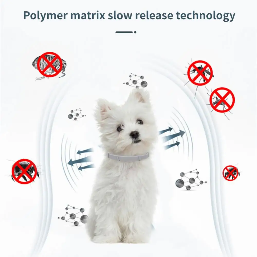 Xiaomi ayarlanabilir köpek kedi yaka haşere kontrol korumak kauçuk pire katil pire kene önleme anti-sivrisinek böcek Pet aksesuar