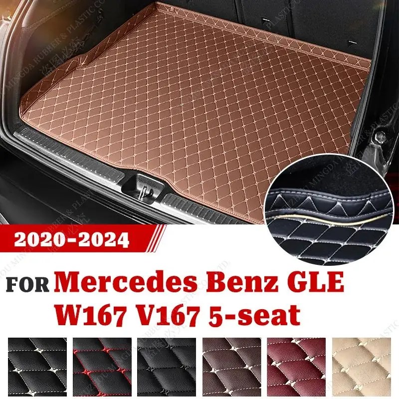 Yüksek kenar tasarım araba gövde Mat Mercedes Benz için GLE sınıf 5-Seat W167 V167 350 450 580 2020 2021 2022 2023 2024 araba aksesuarları