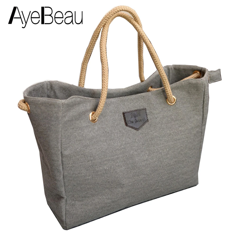 Yaz Shopper büyük bayan plaj tuval omuz el kadınlar için Messenger Tote çanta kadın çanta ana kesesi Femme büyük Canta satış
