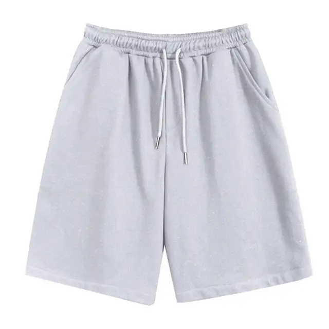 Yaz rahat şort erkekler Boardshorts nefes plaj şortu rahat spor basketbol spor kısa pantolon erkek