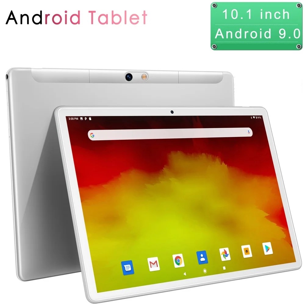 Yeni 10.1 inç Android telefon görüşmesi Tablet Pc Octa çekirdek 4GB RAM 64GB ROM Google oyun WiFi Bluetooth çift SIM Tablette Android 9.0