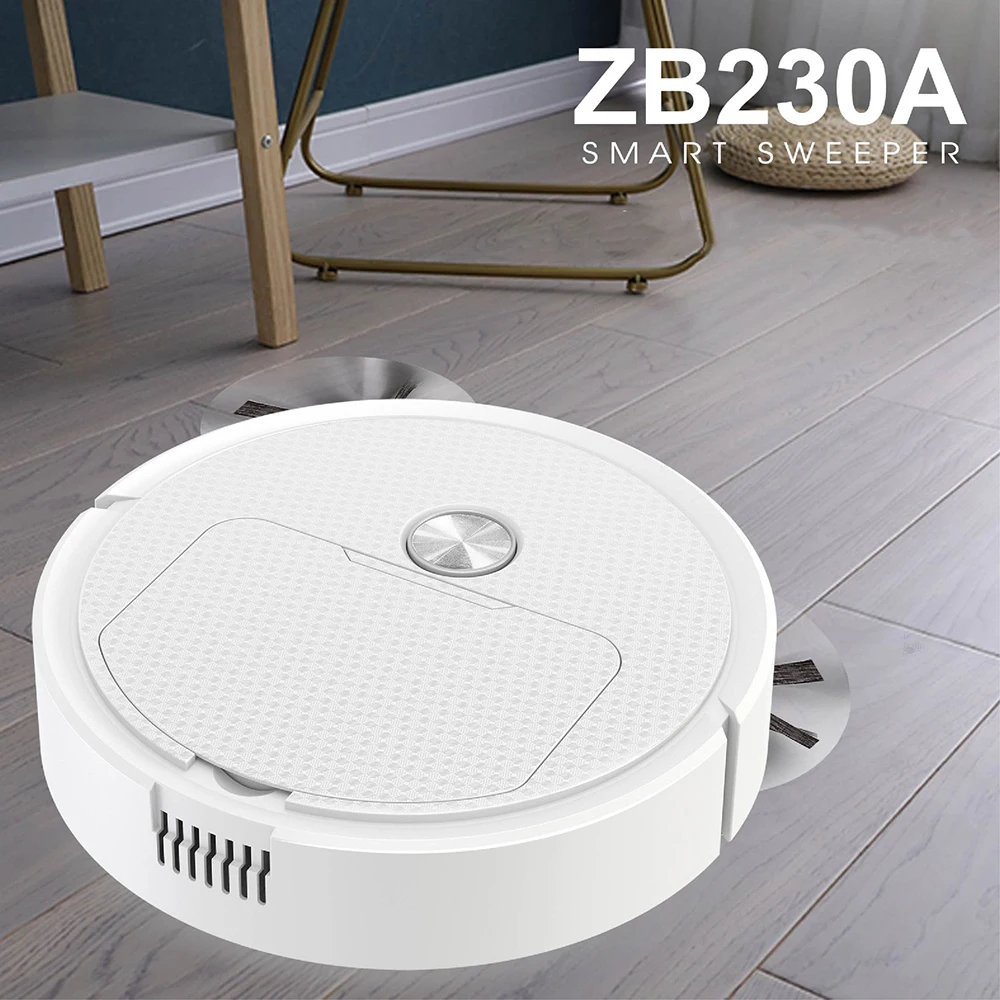 Yeni 3 In 1 akıllı süpürme robotu ev Mini süpürgesi süpürme ve vakumlama ev kullanımı için kablosuz süpürge süpürme robotları