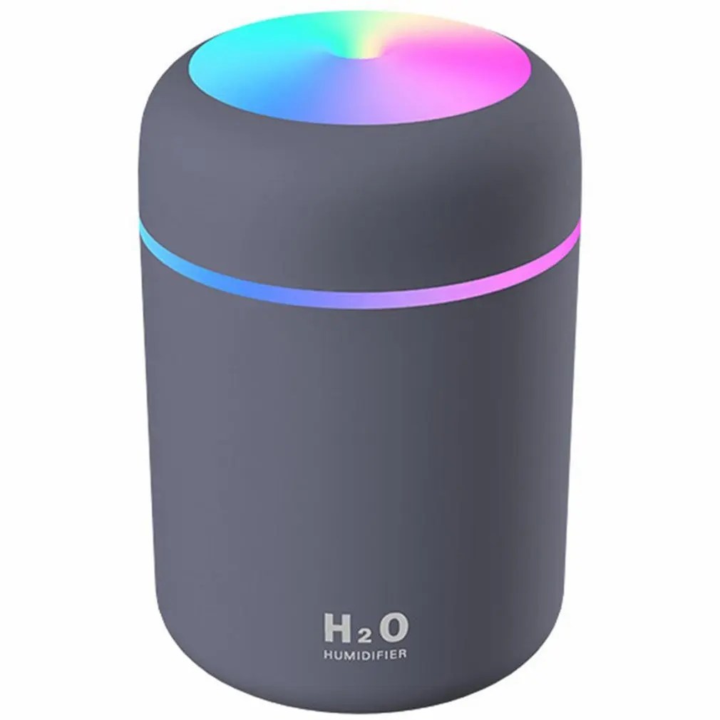 Yeni 300ml hava nemlendirici taşınabilir Mini USB Aroma YAYICI ile serin sis yatak odası ev araba bitkiler için temizleyici Purifier ficador