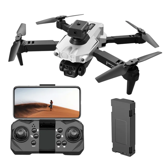 Yeni Lu200 RC Drone 8K 4K üç kamera ile profesyonel geniş açı optik akış yerelleştirme 360 ° engel kaçınma Quadcopter