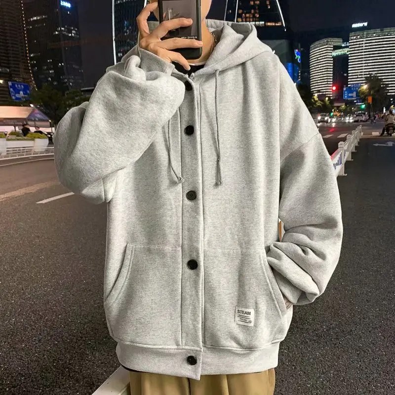 Yeni erkek Hoodies Kpop tarzı Streetwear cepler tişörtü erkekler Casual Harajuku erkek giyim kazak gevşek Hoodies erkekler 2020