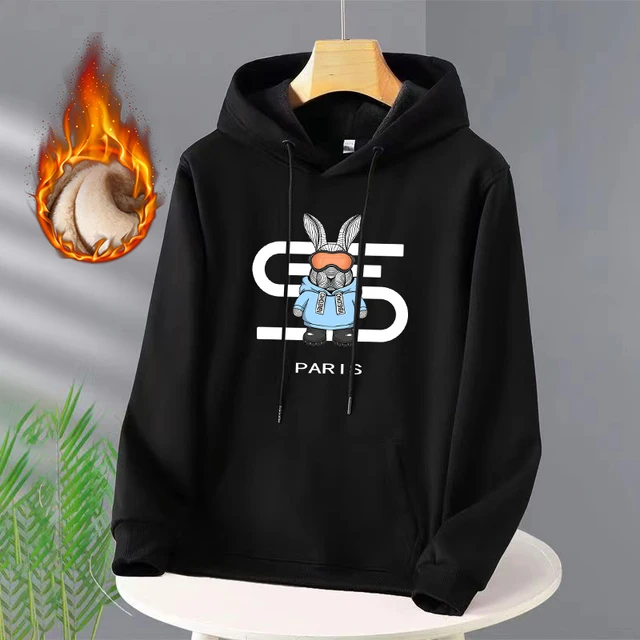 Yeni lüks moda Hoodies uzun kollu kazak kapüşonlu eşofman üstü Unisex baskı Hoodies rahat Streetwear için erkek giyim