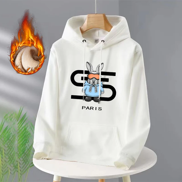Yeni lüks moda Hoodies uzun kollu kazak kapüşonlu eşofman üstü Unisex baskı Hoodies rahat Streetwear için erkek giyim