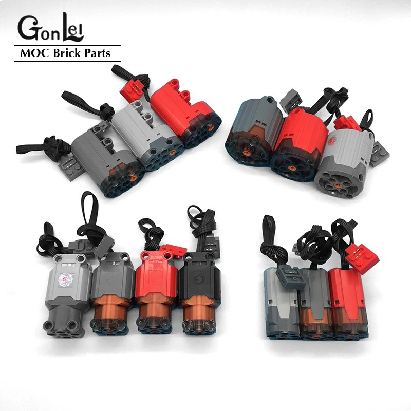 Yeni yüksek teknoloji otomobil uzaktan kumanda motoru yüksek hızlı M L XL Motor 88003 8882 8883 yapı taşları montaj çocuk oyuncakları