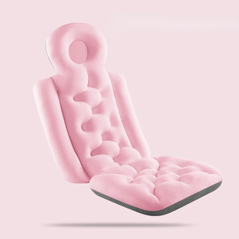 Yetişkin banyo yastığı tam vücut Spa küvet yastık banyo pedi boyun geri tam vücut Spa kafa dinlenme yastığı kaymaz minderli dinlenmek