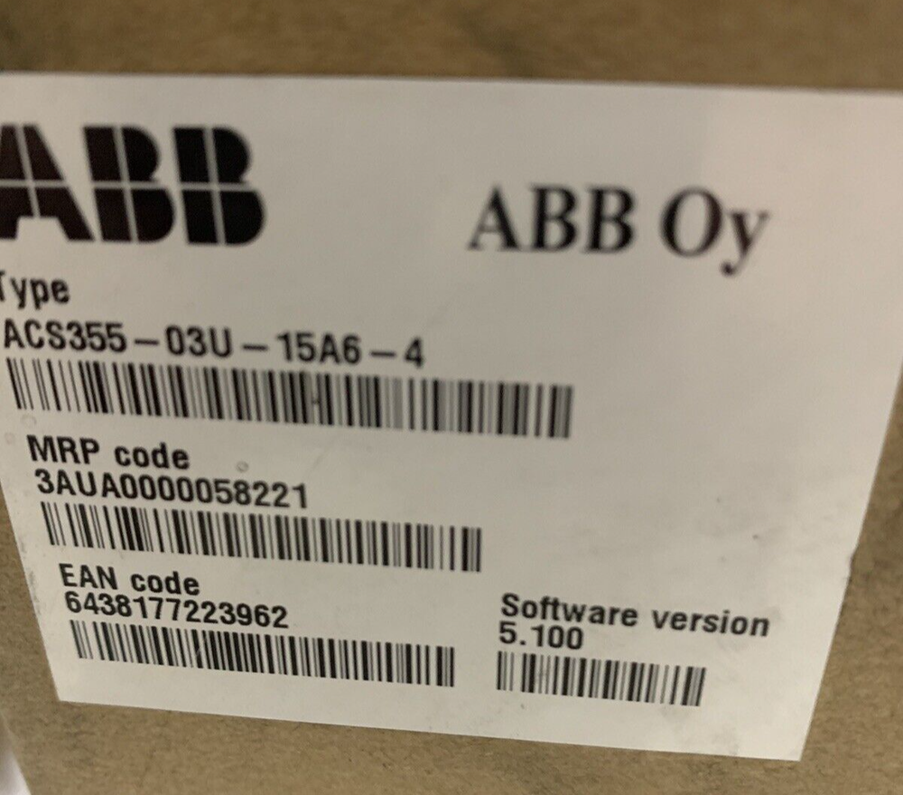 ABB ACS355-03U-15A6-4 DRIVE ACS35503U15A64 NEW IN BOX - Görsel 7