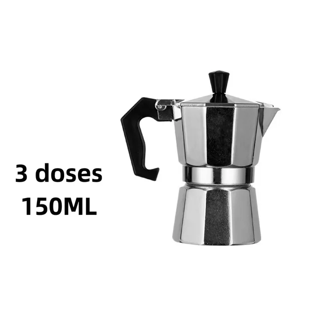 İtalyan tipi kahve makinesi alüminyum Espresso Espresso Percolator Pot kahve makinesi Pot Pot Espresso Shot makinesi Espresso makinesi