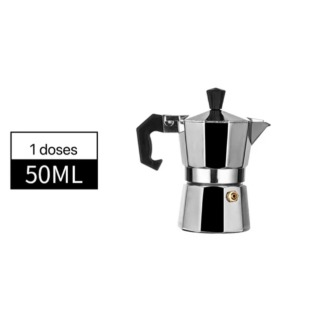 İtalyan tipi kahve makinesi alüminyum Espresso Espresso Percolator Pot kahve makinesi Pot Pot Espresso Shot makinesi Espresso makinesi
