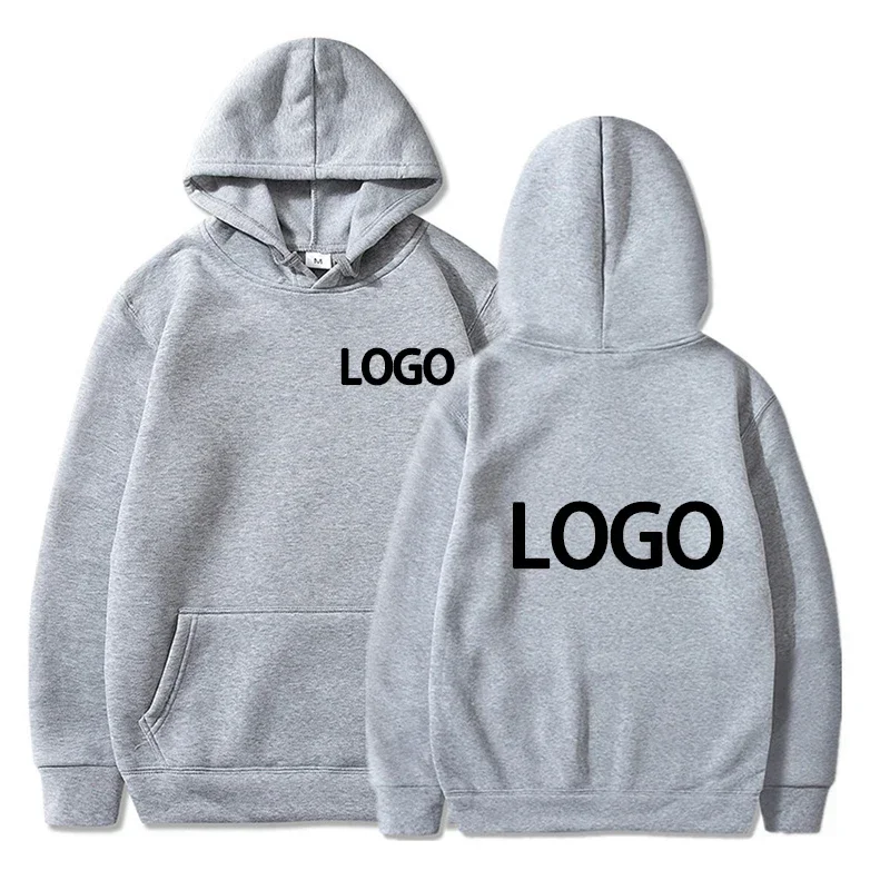 Özelleştirilmiş baskılı erkek kadın Hoodie gevşek rahat giyim moda uzun kollu kapüşonlu kazak kişilik Streetwear tişörtü