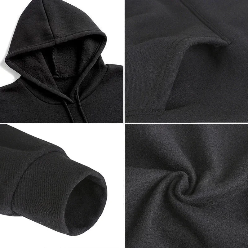 Özelleştirilmiş baskılı erkek kadın Hoodie gevşek rahat giyim moda uzun kollu kapüşonlu kazak kişilik Streetwear tişörtü